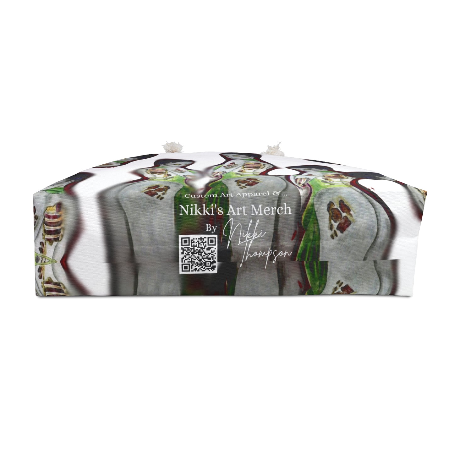 Weekender Bag  - Zombie Lady by Nikki