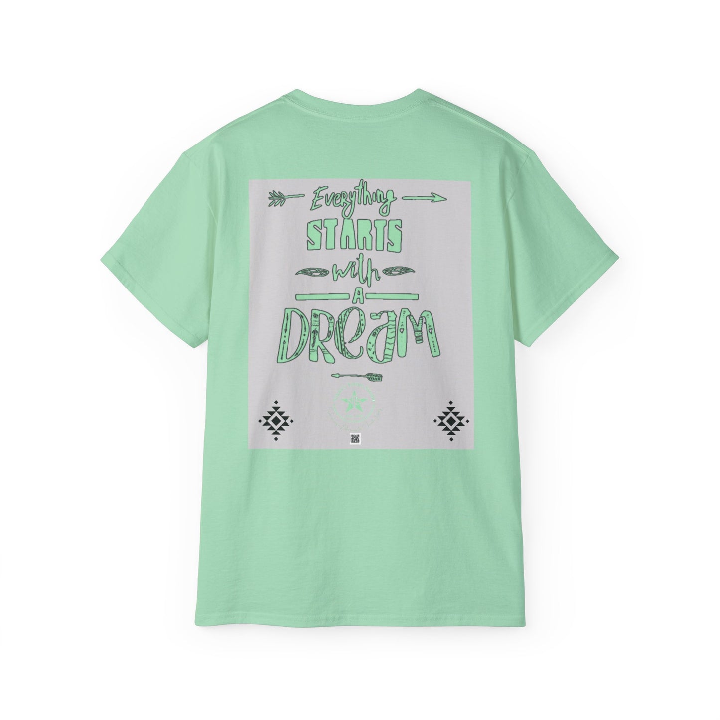 Butterflies and Dreamcatcher Tattoo by Nikki - EVERYTHING STARTS with a DREAM Tshirt