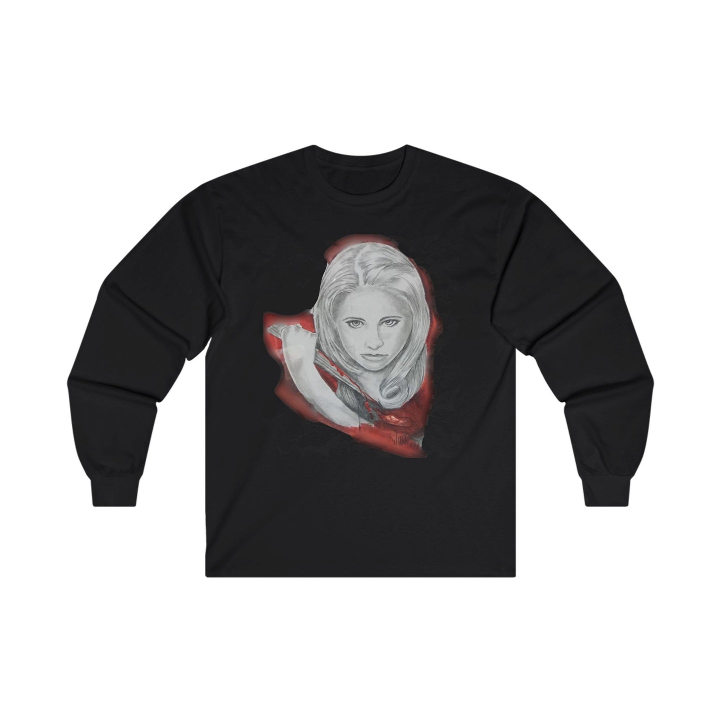 T-Shirt Long Sleeve - Vampire Slayer by Nikki
