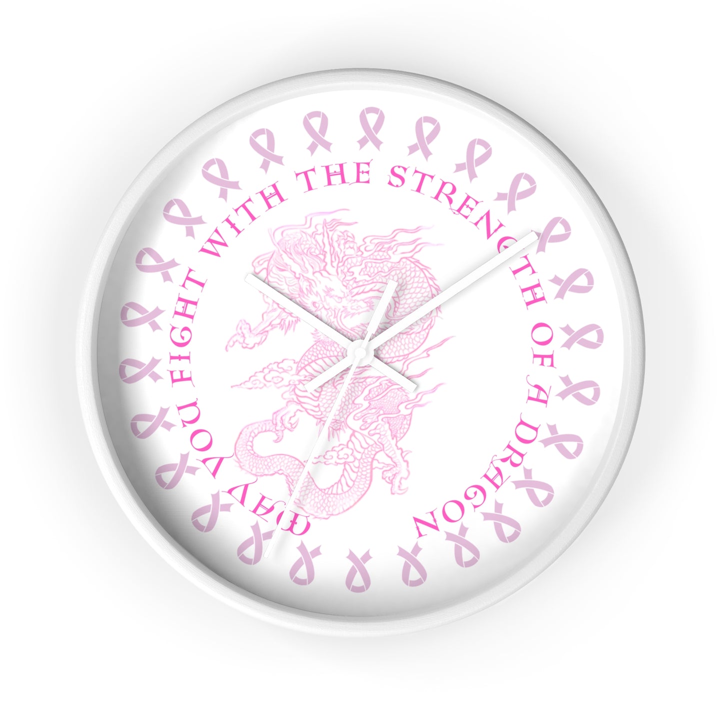 Wall Clock - Dragon Strength by Nikki