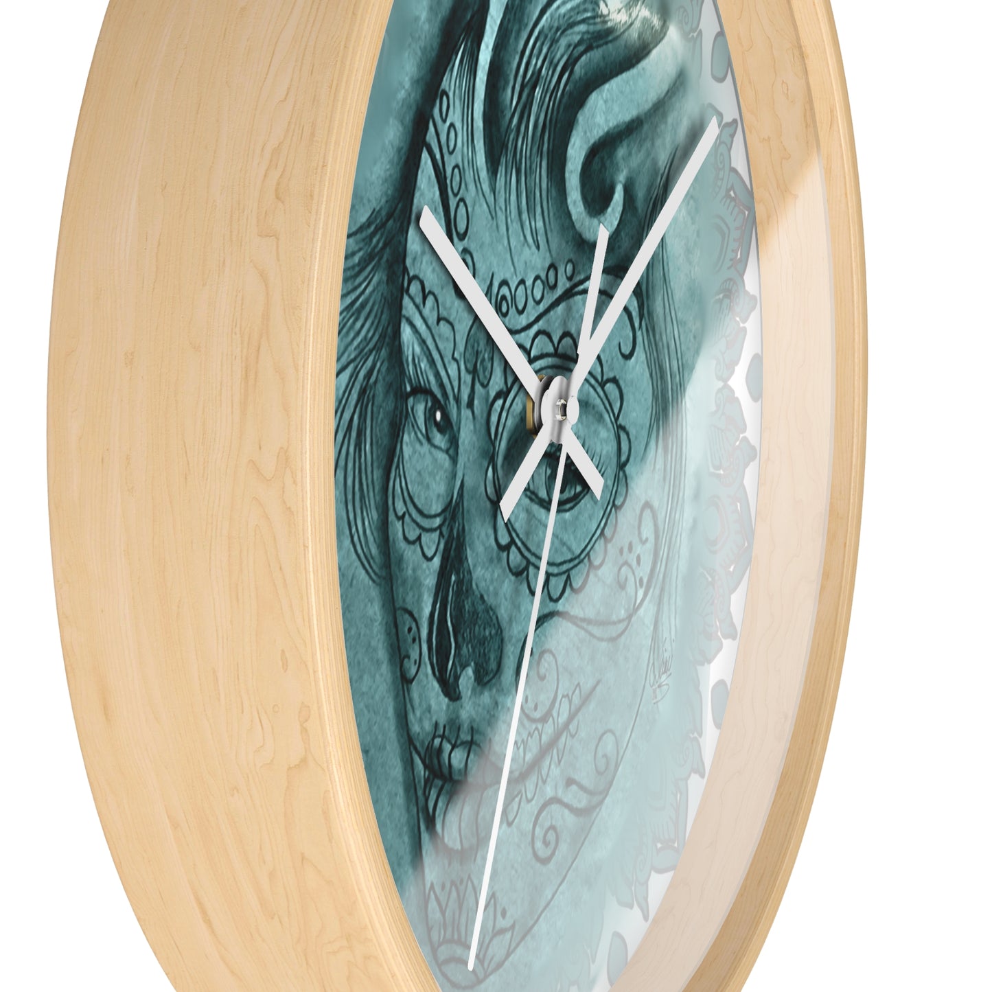 Wall Clock - Beautiful Face by Nikki