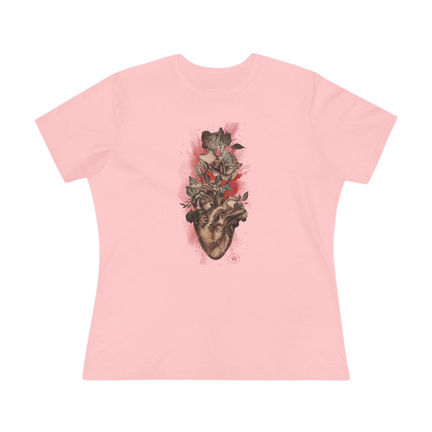 Anatomical Heart - Sephia by Nikki Women's Cotton Tee