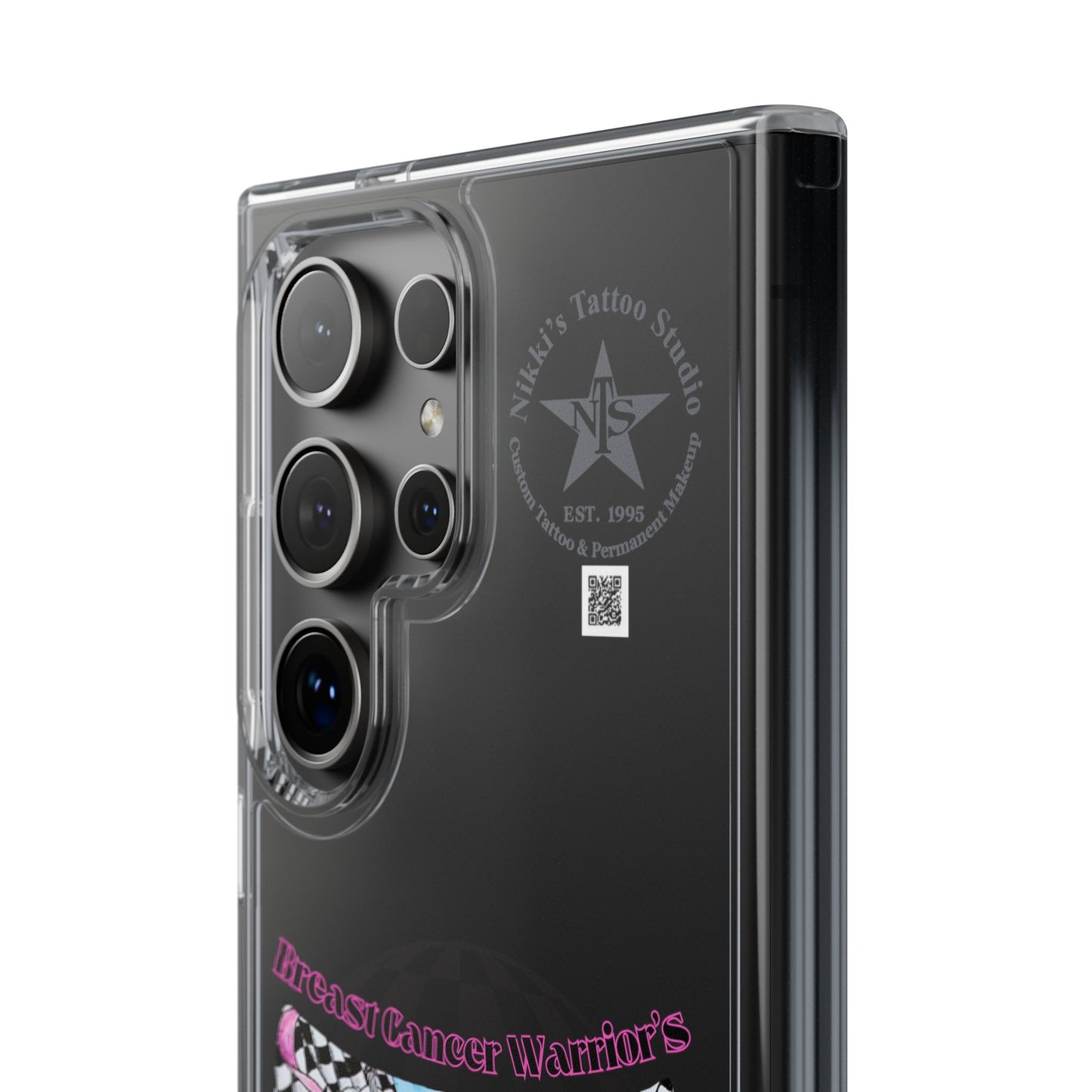 Phone Case - Breast Cancer Warrior by Nikki