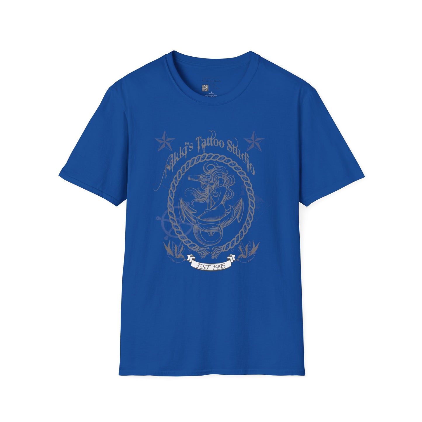 T-Shirt - Nikki's Tattoo Studio Mermaid by Nikki